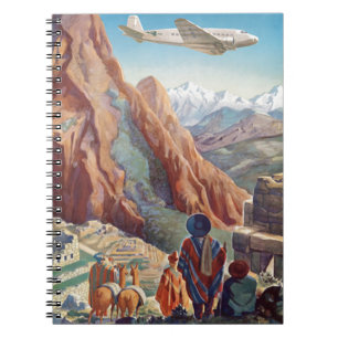 Vintage Peru of the Incas via Pan American Travel Notebook