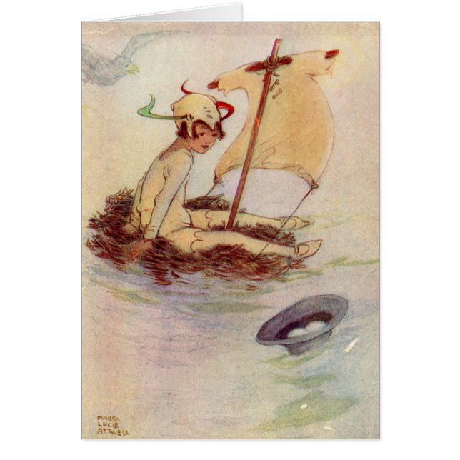Vintage Peter Pan from Barrie book (Front)
