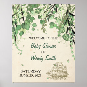 Vintage Peter Pan Neverland Welcome Sign