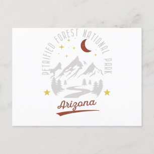 Vintage Petrified Forest National Park Arizona Postcard