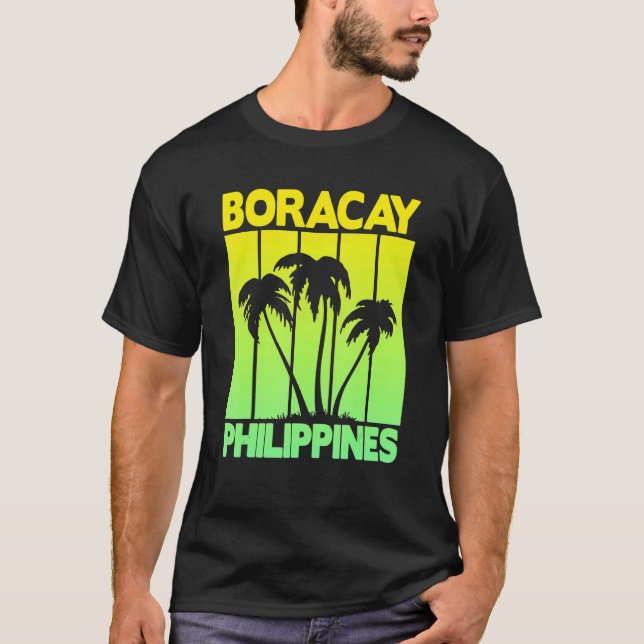 Vintage Philippines Boracay 1 T-Shirt (Front)