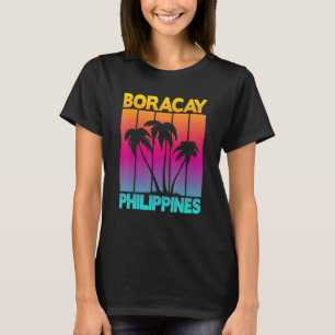 Vintage Philippines Boracay Sunset T-Shirt