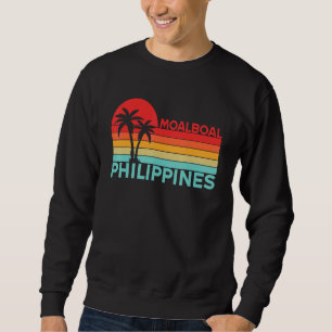 Vintage Philippines Vacation Travel Asia Moalboal Sweatshirt