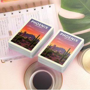 Vintage Phoenix Arizona Playing Cards