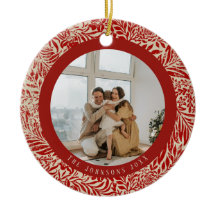 Vintage Photo Christmas Tree Ornament