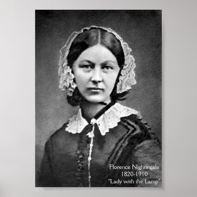 Vintage Photo - Florence Nightingale, Nurse, Poster (Front)