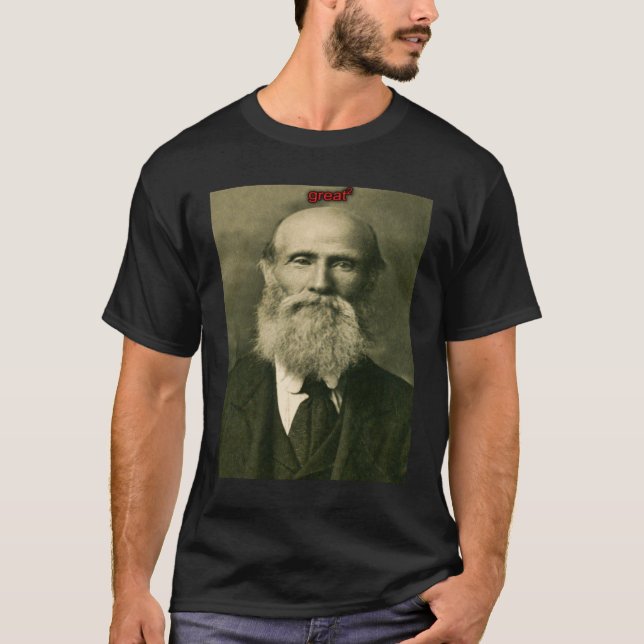 VINTAGE PHOTO Great2 Black MAGICIAN’s T-Shirt (Front)