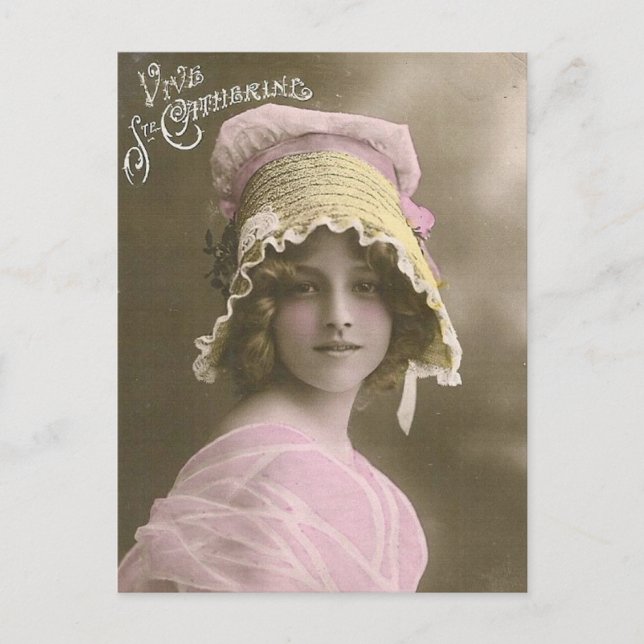 vintage photo Ladies Postcard (Front)