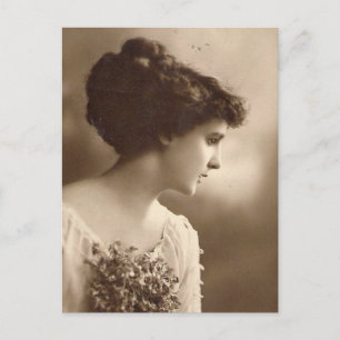 vintage photo Ladies Postcard