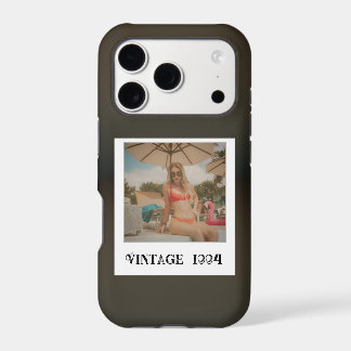 Vintage Photo & Year Nostalgic Birthday