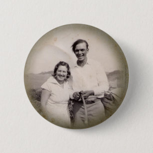 Vintage Photograph Button