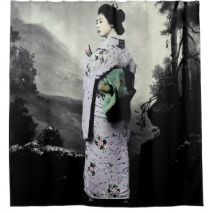 Vintage Photograph:  Geisha Girl