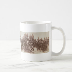 Vintage Photograph of Buffalo Soldiers 1890 Coffee Mug