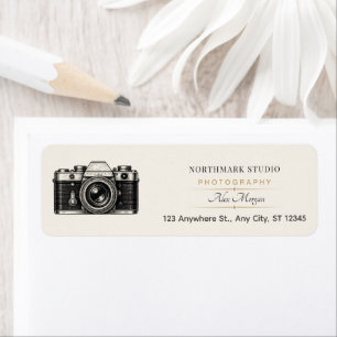 Vintage Photographer   Luxury Gold Camera