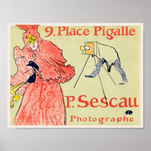 Vintage Photography Advertisement Poster