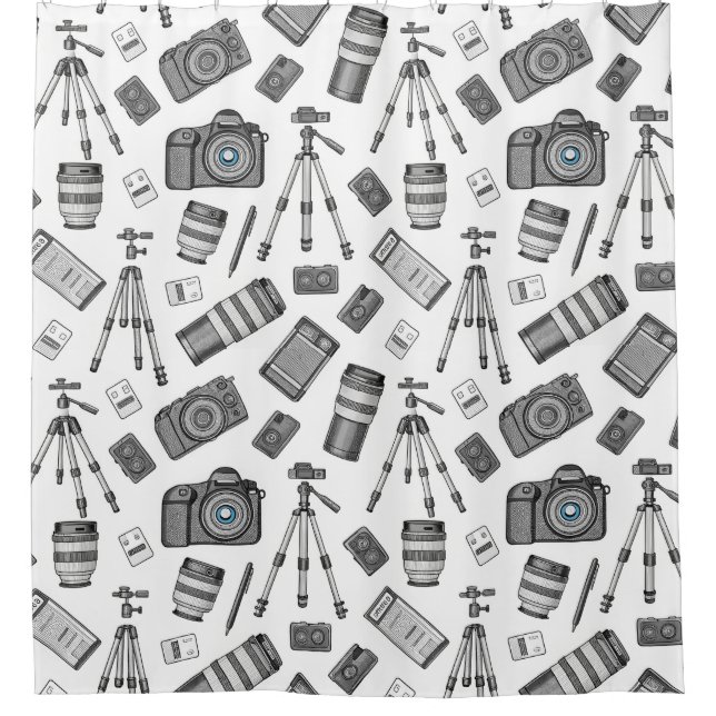 Vintage Photography Equipment Pattern (Front)
