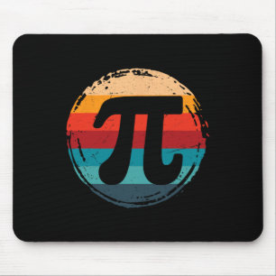 Vintage Pi 3.14 Pi Number Symbol Math Science  Mouse Pad