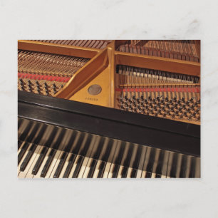 Vintage Piano Postcard