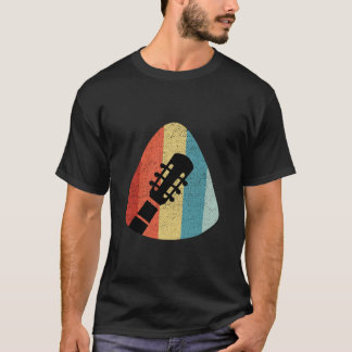 Vintage Pick Guitar Design T-Shirt