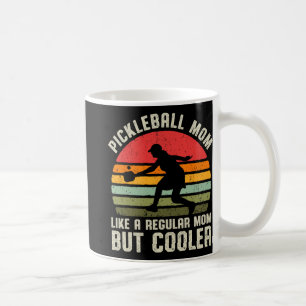 Vintage Pickleball Mom Life Pickle Ball For Women  Coffee Mug