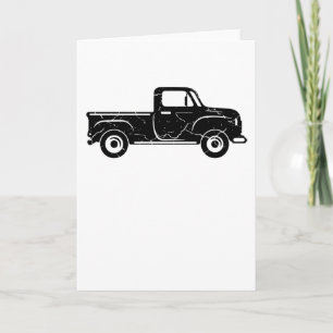VINTAGE PICKUP TRUCK Old Pickup Truck Oldtimer Card