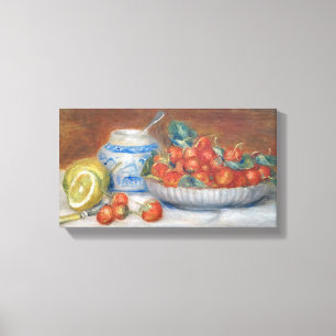 Vintage Pierre Auguste Renoir Strawberries Canvas Print