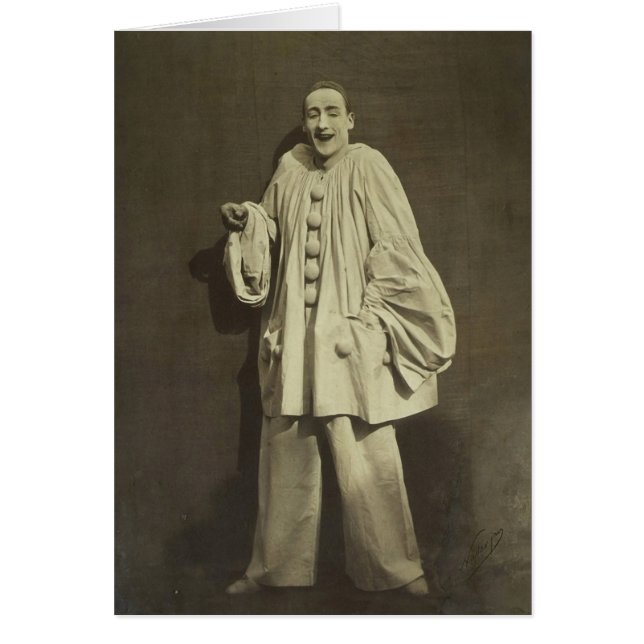 Vintage Pierrot Clown (Front)