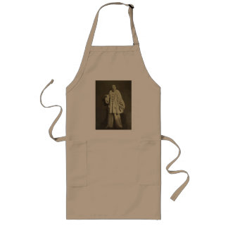 Vintage Pierrot Clown Long Apron