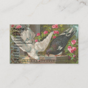 Vintage Pigeons Business Card