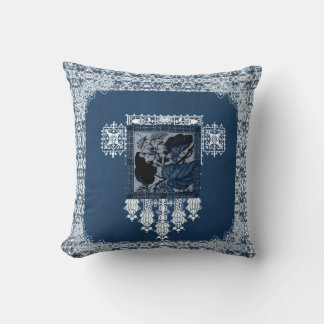 Vintage pillow in romantic look