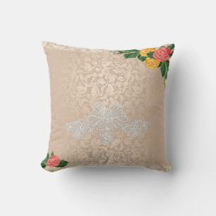Vintage pillow in romantic look