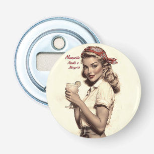 Vintage Pin-Up Style: Mamacita Needs a Margarita Bottle Opener