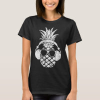 Vintage Pineapple Hawaiian Aloha Beach Fruit Cockt