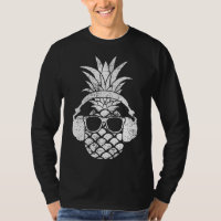 Vintage Pineapple Hawaiian Aloha Beach Fruit Cockt
