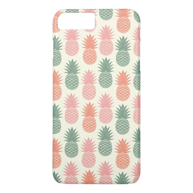 Vintage Pineapple Pattern 2 Case-Mate iPhone Case (Back)