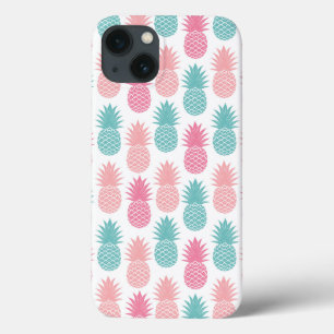 Vintage Pineapple Pattern iPhone 13 Case