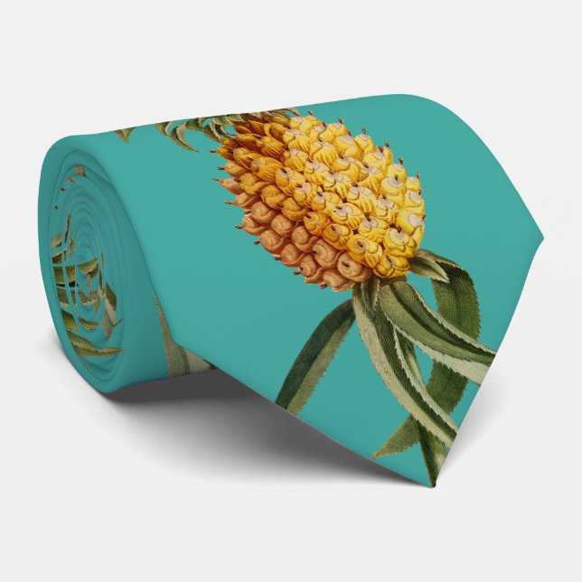 Vintage Pineapple Tie (Rolled)