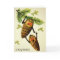 Vintage Pinecone Customizable Holiday Card