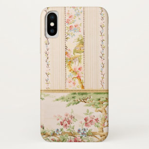 Vintage Pink and Green Chinoiserie Floral Case-Mate iPhone Case