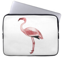 Vintage Pink Flamingo Painting