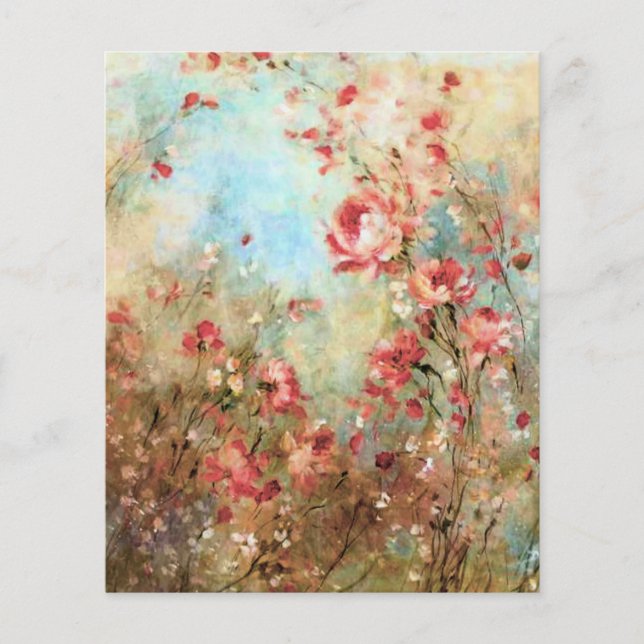 Vintage pink floral (Front)