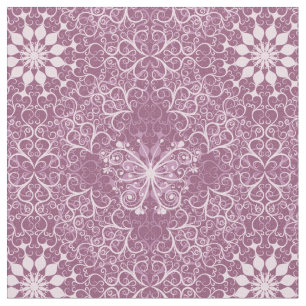 Vintage Pink Pattern Fabric