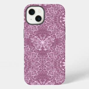 Vintage Pink Pattern iPhone 13 Case
