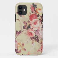 Vintage Pink Red Mint Purple Roses Case-Mate