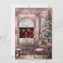 Vintage Pink Victorian Photo