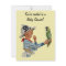 Vintage Pirate Boy w Parrot Baby Shower Invitation
