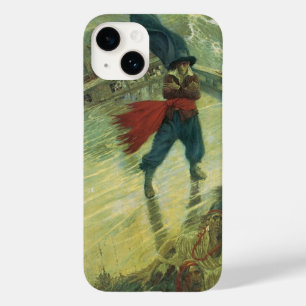 Vintage Pirate, The Flying Dutchman by Howard Pyle Case-Mate iPhone 14 Case