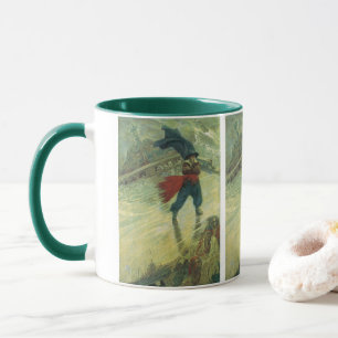 Vintage Pirate, The Flying Dutchman by Howard Pyle Mug