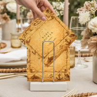 Vintage Pirate Treasure Map Baby Shower