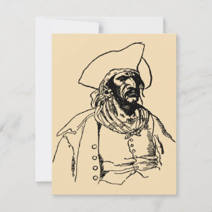 Vintage Pirates, a Buccaneer Sketch by Howard Pyle